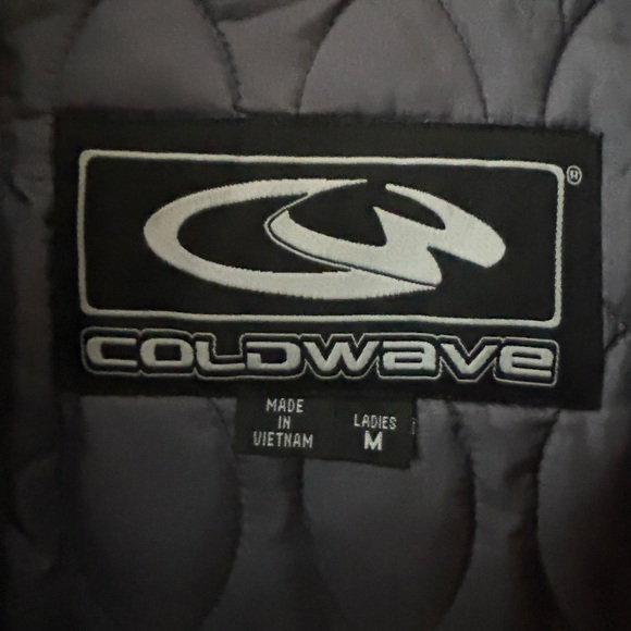 Cold Wave Snowmobile Ladies Jacket EUC zip out lining reflective material night - Picture 14 of 15